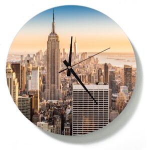 New York - travel Clock - No Number
