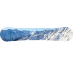 Alpine Landscape Austria - Acrylic Snowboard
