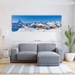 Panorama of the Matterhorn, Switzerland | Canvas print